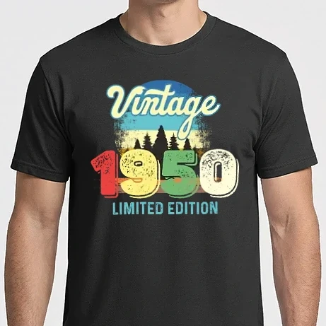 Férfi Imperial póló - vintage évszám, limited edition, 1950-ben születetteknek