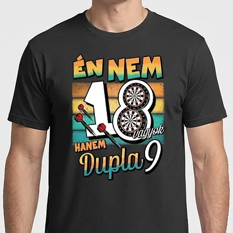 Férfi Imperial póló - Darts Szülinap 18 éves
