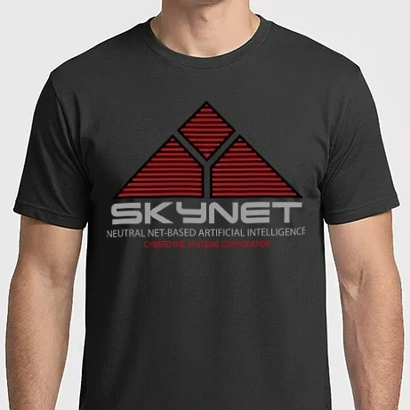 Férfi Imperial póló - Terminator Skynet logó