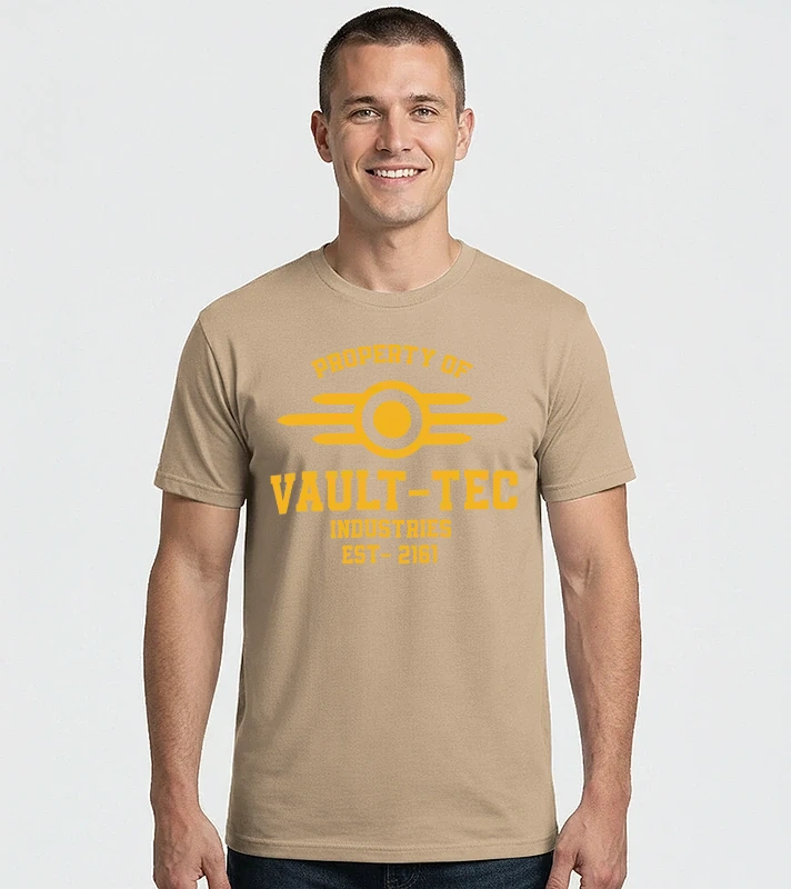 Fallout Vault - Tec logó – Férfi Imperial póló