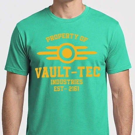 Férfi Imperial póló - Fallout Vault - Tec logó
