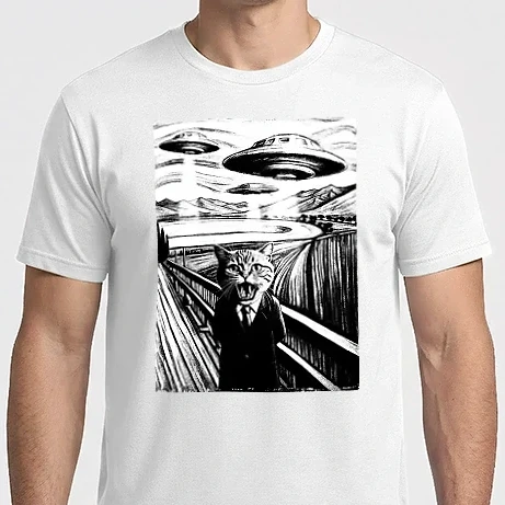 Férfi Imperial póló - Macska sikoly