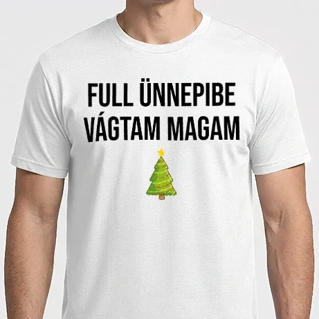 Férfi Imperial póló - Full ünnepibe vágtam magam