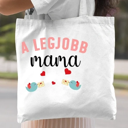 Vászontáska - Legjobb mama