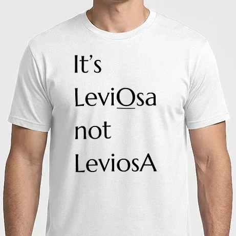 Férfi Imperial póló - It's LeviOsa, not LeviosA