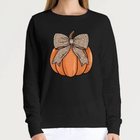 Női kerek nyakú pulcsi - halloween