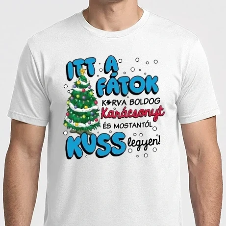 Férfi Imperial póló - Itt a fátok family guy