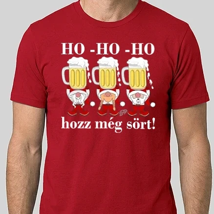 Férfi Alap póló - Hozz Még Sört Apók A