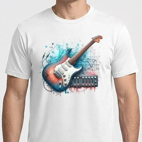 Férfi Imperial póló - gitár
