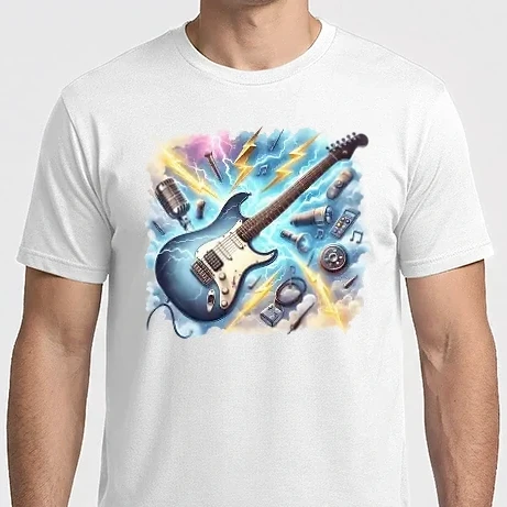 Férfi Imperial póló - gitár