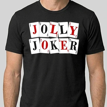 Férfi Alap póló - Jolly Joker Kártya