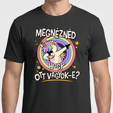 Férfi Imperial póló - Hol vagyok unikornis