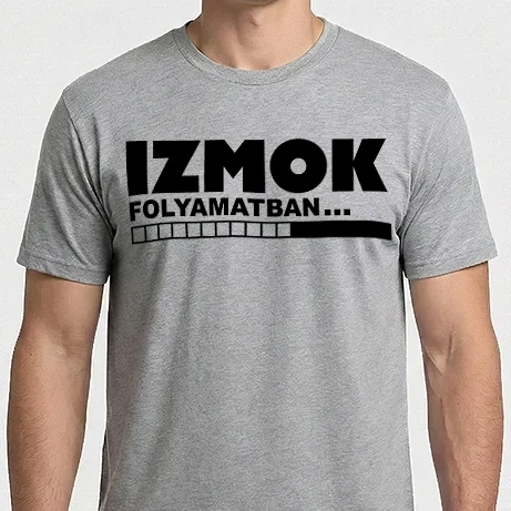 Férfi Imperial póló - Izmok folyamatban - fekete
