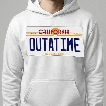 Férfi kapucnis pulóver - Outatime 1