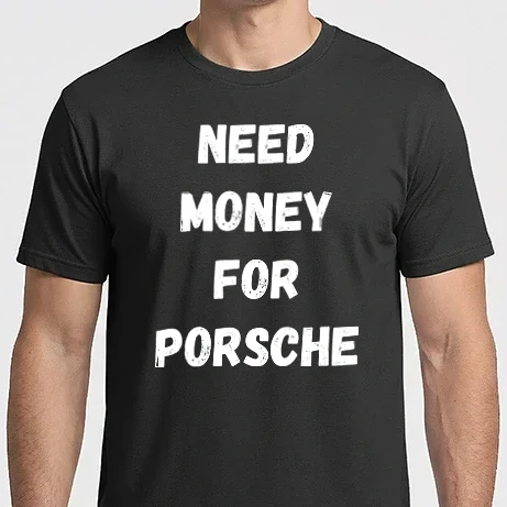 Férfi Imperial póló - NEED MONEY FOR PORSCHE