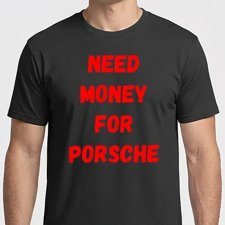 Férfi Imperial póló - NEED MONEY FOR PORSCHE