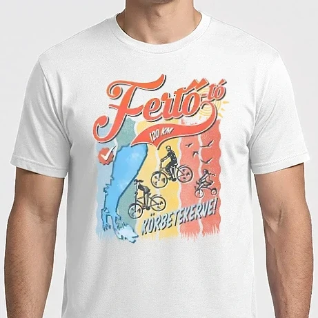 Férfi Imperial póló - FERTŐ TÓ körbetekerve