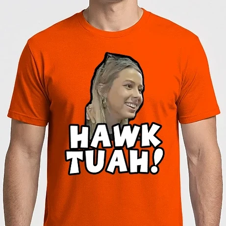 Férfi Imperial póló - Hawk Tuah girl