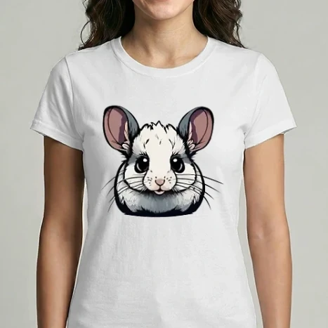 Női Imperial póló - Baba csincsilla