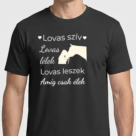 Férfi Imperial póló - Lovas szív