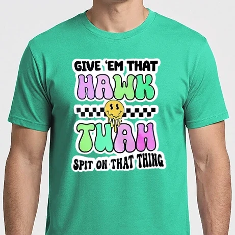 Férfi Imperial póló - Give 'em that hawk tuah spit on that thing