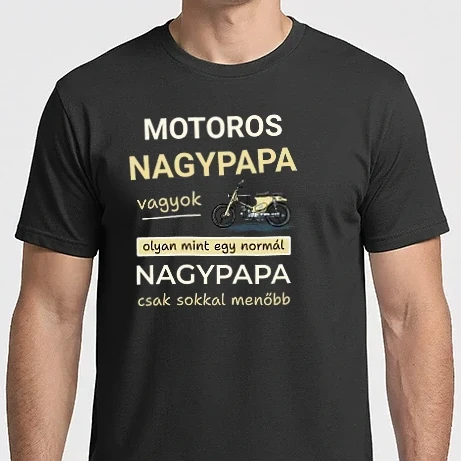 Férfi Imperial póló - Motoros Nagypapa Vagyok