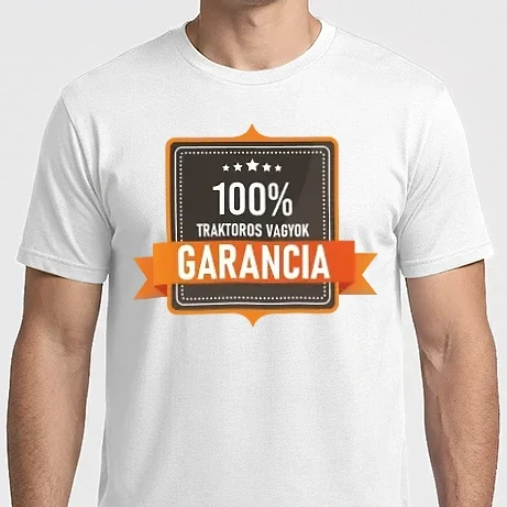Férfi Imperial póló - GARANCIA 100% TRAKTOROS VAGYOK