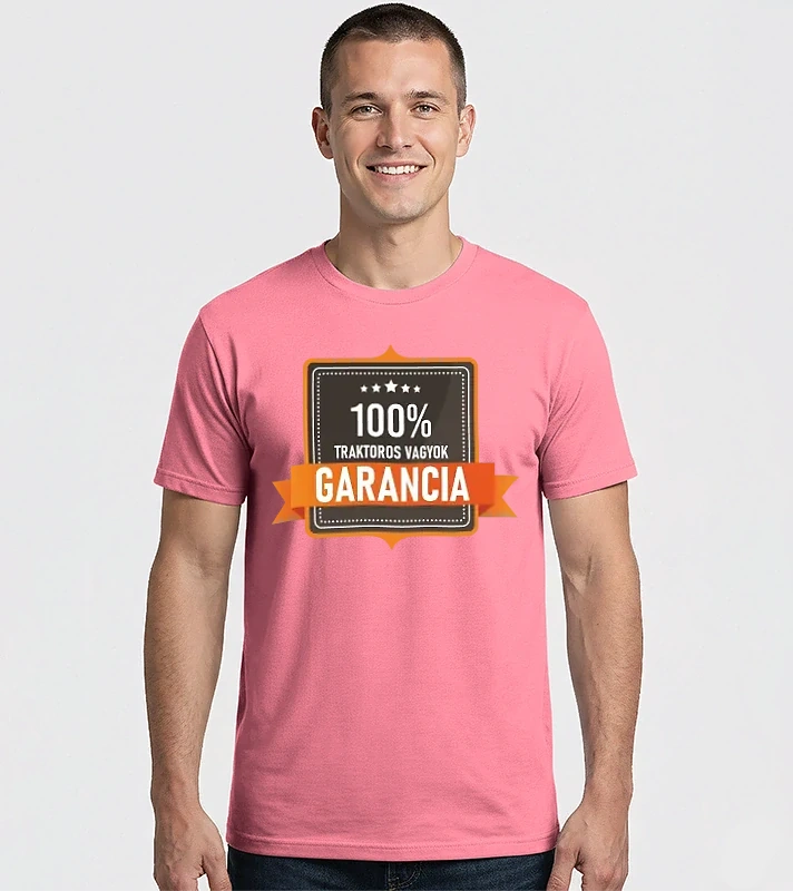 GARANCIA 100% TRAKTOROS VAGYOK – Férfi Imperial póló