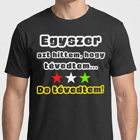 Férfi Imperial póló - Egyszer tévedtem...