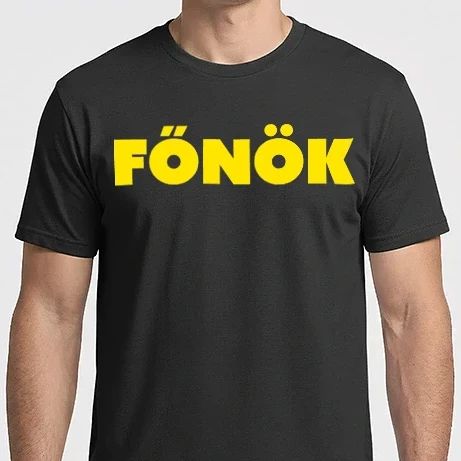 Férfi Imperial póló - Főnök - sárga