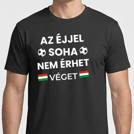 Férfi Imperial póló - Az éjjel soha nem érhet véget