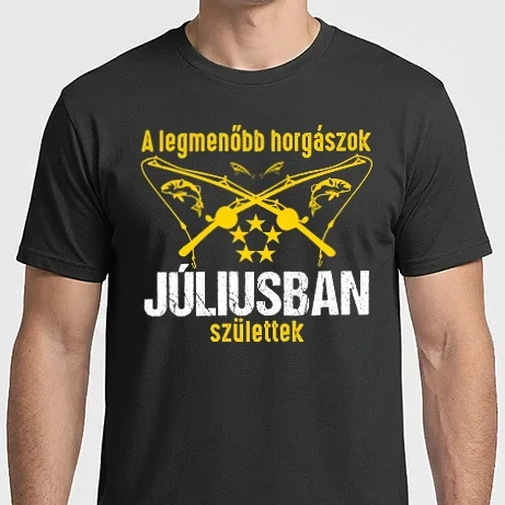 Férfi Imperial póló - Horgász - Július