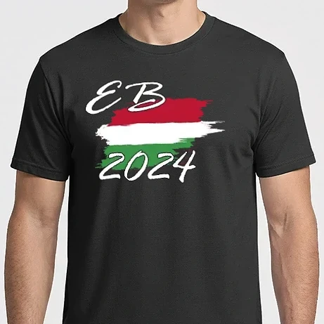 Férfi Imperial póló - Eb 2024  fehér