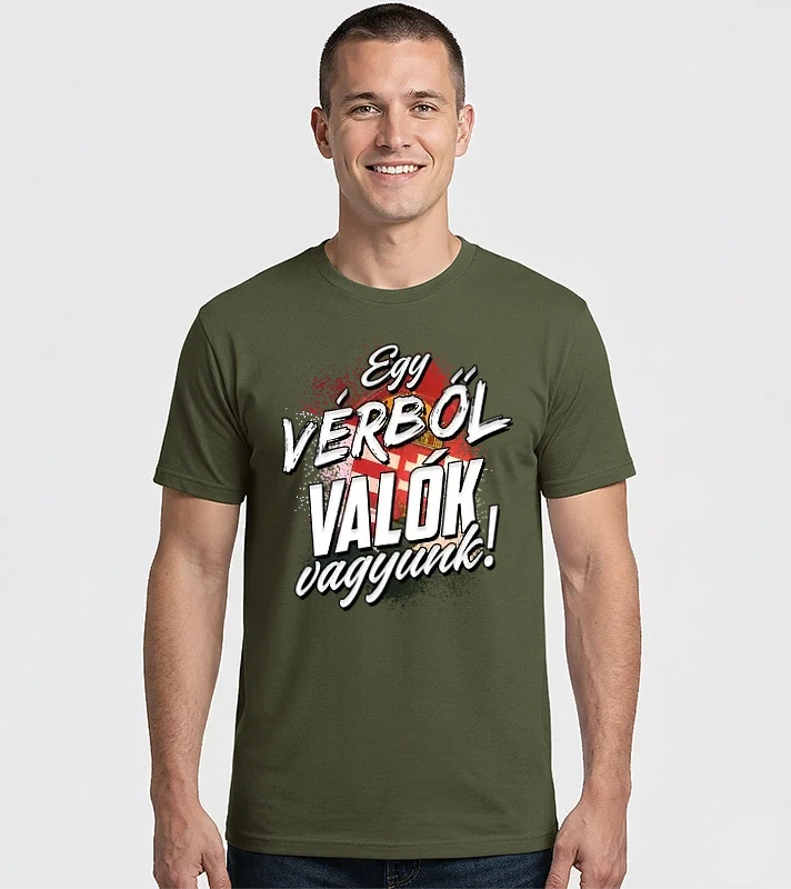 Egy vérből valók vagyunk – Férfi Imperial póló