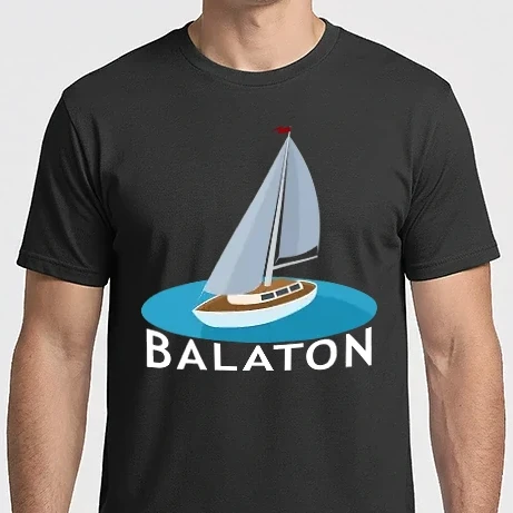 Férfi Imperial póló - Balatoni vitorlás