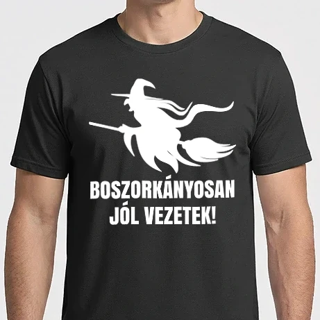 Férfi Imperial póló - Boszorkányosan jól vezetek
