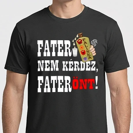 Férfi Imperial póló - Fater Pálinkát Önt