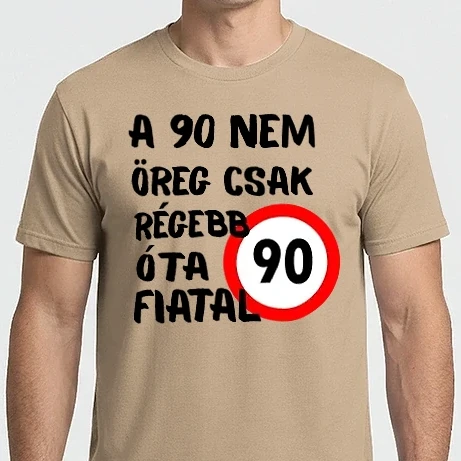 Férfi Imperial póló - 90 éves 