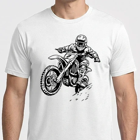 Férfi Imperial póló - motocross