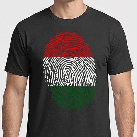 Férfi Imperial póló - Nemzeti ujjlenyomat