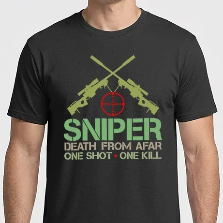 Férfi Imperial póló - Sniper (one shot)