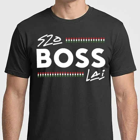 Férfi Imperial póló - SzoBOSSlai sávos fehér