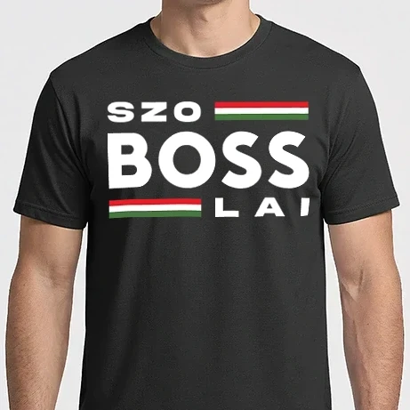 Férfi Imperial póló - SzoBOSSlai fehér