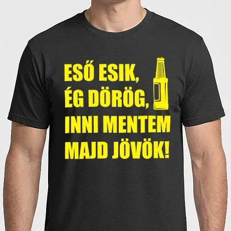 Férfi Imperial póló - Inni mentem