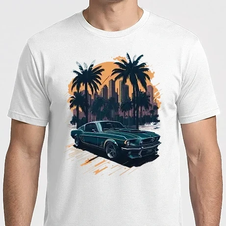 Férfi Imperial póló - muscle car