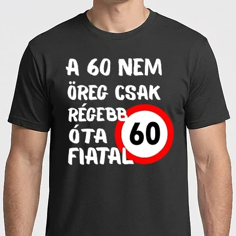 Férfi Imperial póló - 60 éves
