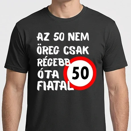 Férfi Imperial póló - 50 Éves