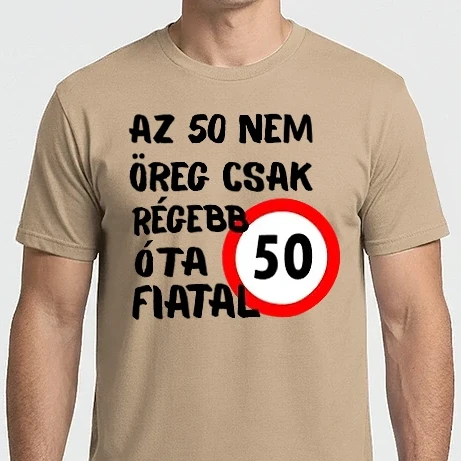 Férfi Imperial póló - 50 éves