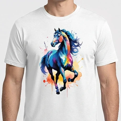 Férfi Imperial póló - Színes ló