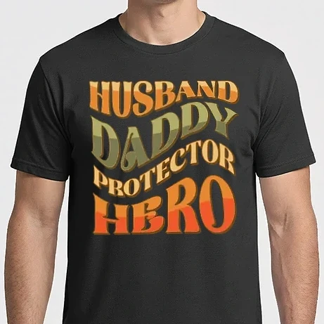 Férfi Imperial póló - Husband daddy text